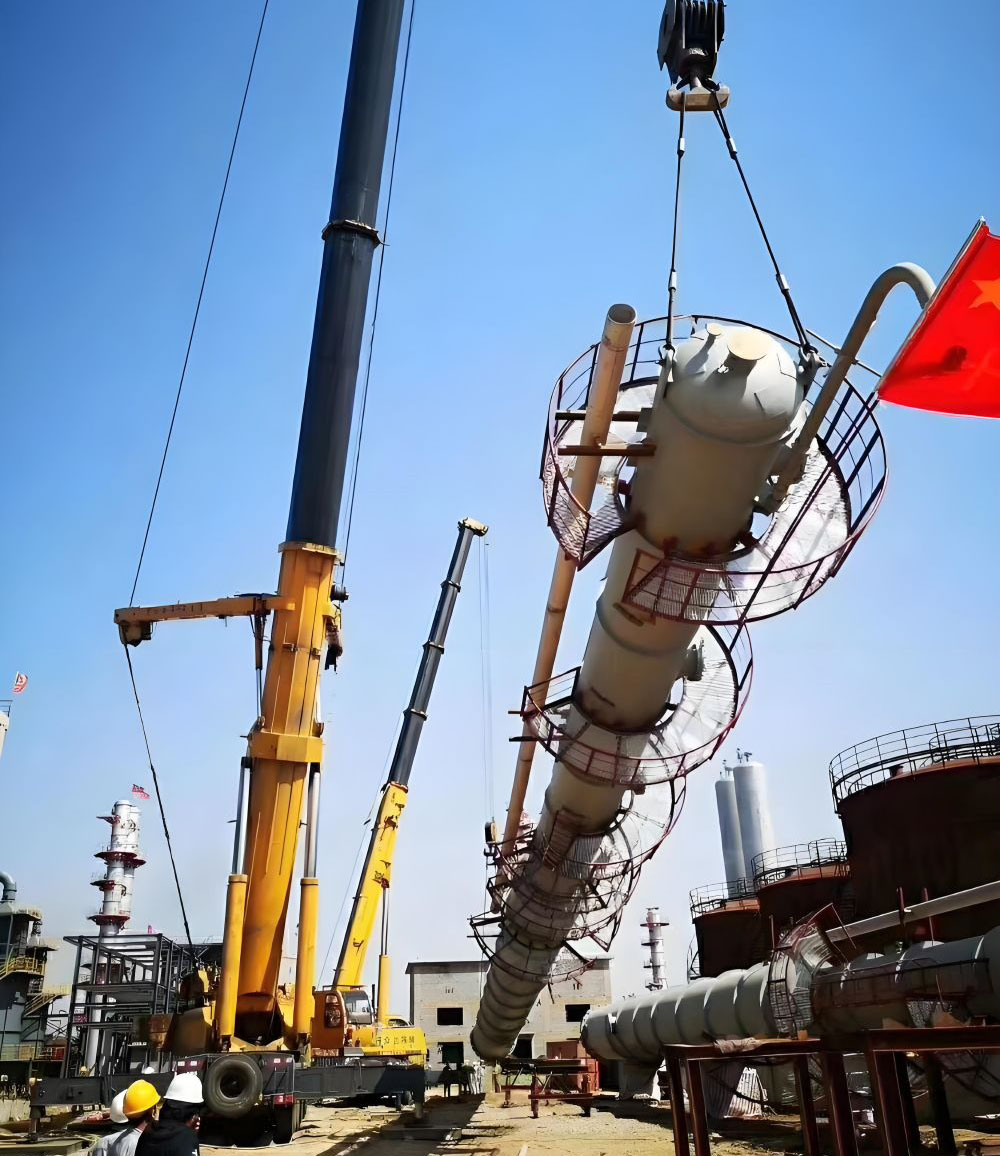 双河化工设备安装